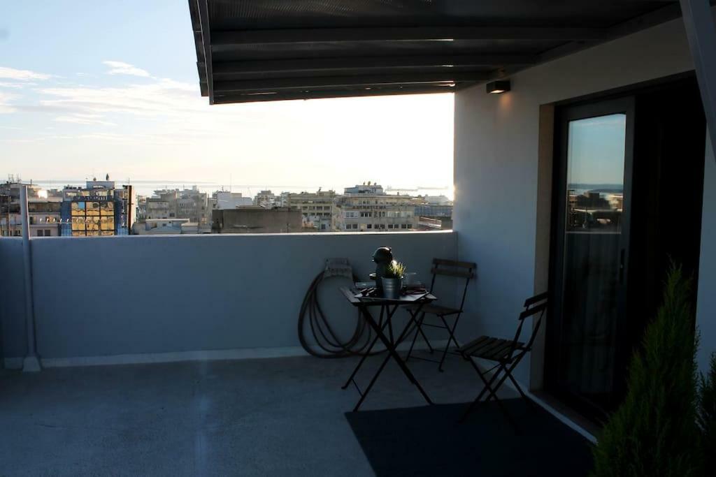 Stylish Seaview Rooftop Салоніки Екстер'єр фото